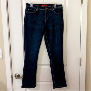 LL Bean Flannel Lined Straight Jeans